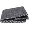 Contemporary Home Living 15" Black and White Diamond Basketweave Rectangular Large Bin